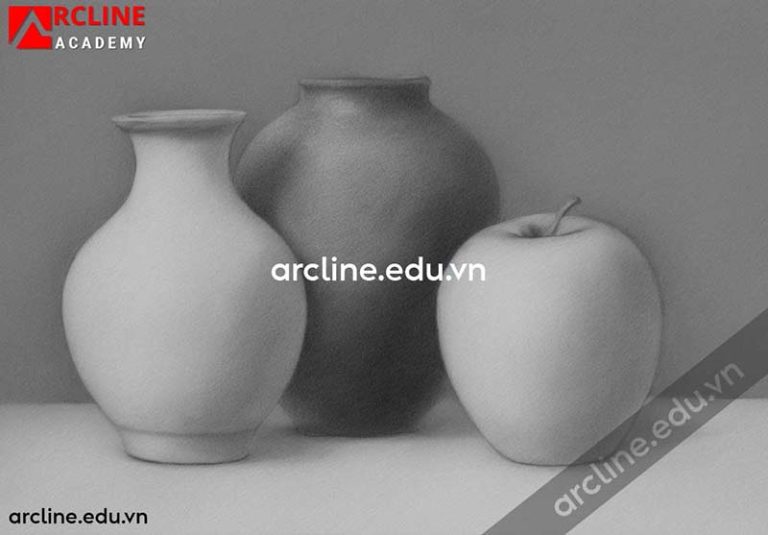 Hình minh họa cho bài Hướng dẫn vẽ tranh tĩnh vật lớp 7 cực đơn giản cho học sinh