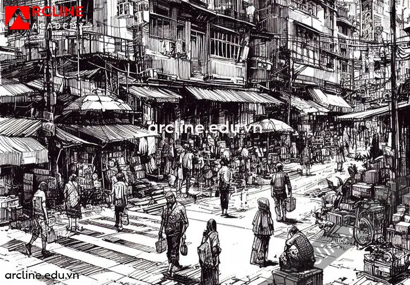 Hướng Dẫn Vẽ Tranh Ký Họa Cực Đơn Giản_5
