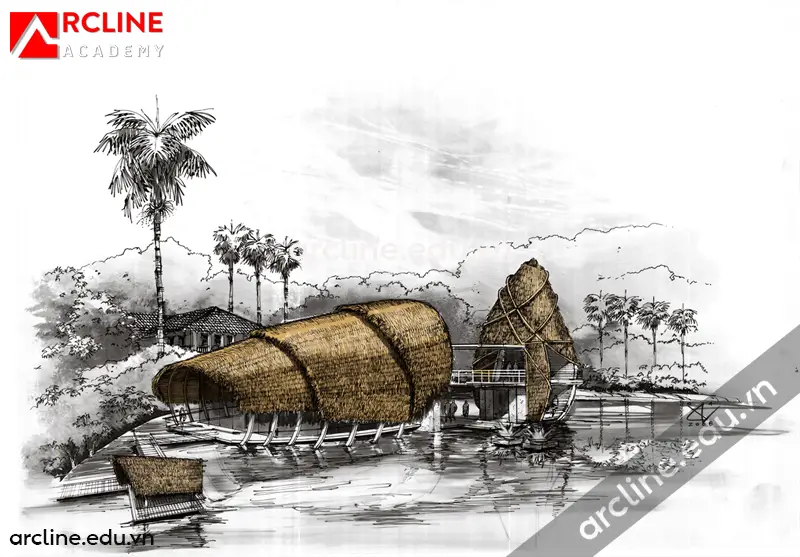Hướng Dẫn Vẽ Tranh Ký Họa Cực Đơn Giản_2